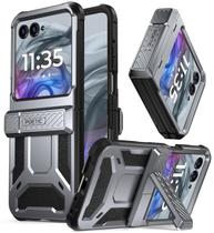 Capa Poetic Spartan para Motorola Moto Razr 2024 com Suporte