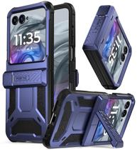 Capa Poetic Spartan para Motorola Moto Razr 2024 com Suporte