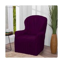 Capa Poltrona do Papai 1 Lugar Malha Gel Elasticada Protetor Shop Casa Nobre