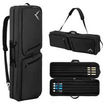 Capa Pool Cue UNIHIMAL 4x4, acolchoada macia, comporta 4 pontas e 4 eixos Capa Pool Cue UNIHIMAL 4x4, acolchoada macia, comporta 4 pontas e 4 eixos