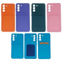 Capa Porta Cartão Para Samsung Galaxy S21 Fe - Capinha Case - Maza Shop Acessórios