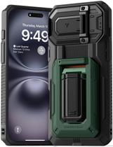 Capa porta-cartões tipo carteira VRS DESIGN Origin para iPhone 16 Plus