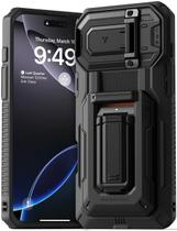 Capa Porta-Cartões tipo Carteira VRS DESIGN para iPhone 16 Pro Max