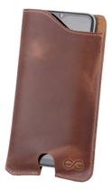 Capa Porta Case Celular COM passador Cinto 100% Couro Bovino