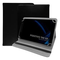 Capa Positivo Tab Q8 Tela 8 Polegadas Case Pasta - Azul Céu - Strong Line