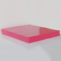 Capa PP LIsa A4 Rosa 100 folhas