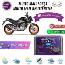 Capa Pra Moto HONDA CB 250F TWISTER Sem Forro 100% Impermeável Armada Force Protege Sol Chuva Poeira Sem Forro Proteção Anti-UV