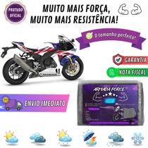 Capa Pra Moto HONDA CBR 1000RR-R Sem Forro 100% Impermeável Armada Force Protege Sol Chuva Poeira Sem Forro Proteção Anti-UV