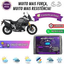 Capa Pra Moto SUZUKI V-STORM 1000 Sem Forro 100% Impermeável Armada Force Protege Sol Chuva Poeira Sem Forro Proteção Anti-UV Capa Pra Moto SUZUKI V-STORM 1000 Sem Forro 100% Impermeável Armada Force Protege Sol Chuva Poeira Sem Forro Proteção Anti-UV
