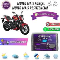 Capa Pra Moto YAMAHA MT03 Sem Forro 100% Impermeável Armada Force Protege Sol Chuva Poeira Sem Forro Proteção Anti-UV