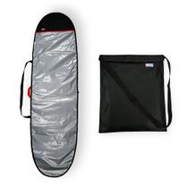 Capa Prancha Funboard Refletiva 7'0 A 7'4 com Wetsuit Bag