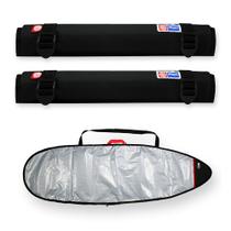 Capa Prancha Surf Refletiva 6'0 a 6'3 com Tubo Espuma 40cm