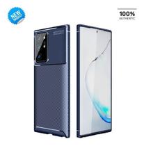 Capa Premium de Silicone para Galaxy S21 Ultra - Azul