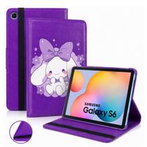 Capa Premium Giratória Infantil Boneca p/ Tablet Samsung Galaxy Tab S6 Lite 10.4