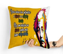 Capa Premium para Travesseiro ou Almofada albert einstein estupidez humana