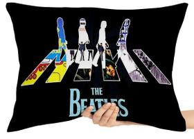 Capa Premium para Travesseiro ou Almofada banda rock the beatles rua Capa Premium para Travesseiro ou Almofada banda rock the beatles rua