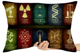 Capa Premium para Travesseiro ou Almofada fisicos newton curie maxwell franklin faraday mendel tesla bohr feynnan albert einstein Capa Premium para Travesseiro ou Almofada fisicos newton curie maxwell franklin faraday mendel tesla bohr feynnan albert einstein