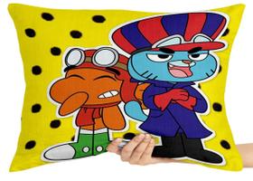 Capa Premium para Travesseiro ou Almofada gumball dick mutley Capa Premium para Travesseiro ou Almofada gumball dick mutley