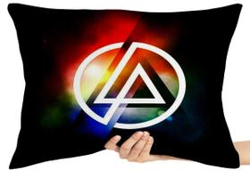 Capa Premium para Travesseiro ou Almofada linkin park colorido Capa Premium para Travesseiro ou Almofada linkin park colorido