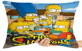 Capa Premium para Travesseiro ou Almofada the simpsons familia Capa Premium para Travesseiro ou Almofada the simpsons familia