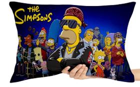 Capa Premium para Travesseiro ou Almofada the simpsons hap Capa Premium para Travesseiro ou Almofada the simpsons hap