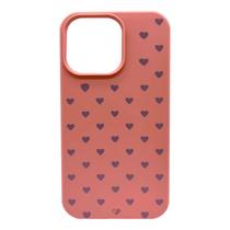 Capa Premium Silicone Hearts para iPhone 13 pro rs Capa Premium Silicone Hearts para iPhone 13 pro rs