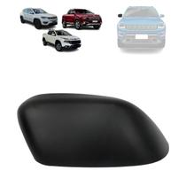 Capa preta do retrovisor jeep compass 2017 a 2021 fiat toro 2016 a 2021 lado direito