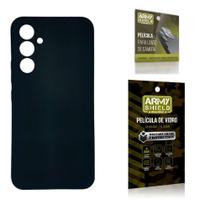 Capa Preta Galaxy A24 + Película 3D + Película De Câmera