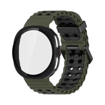 Capa Preta Para Samsung Galaxy Watch 8 Classic LTE 46mm Acessórios Ocean Strap 40 44mm Capa De Vidro