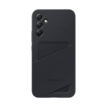 Capa Preta Protetora Silicone Porta Cartão Galaxy A34 - Samsung