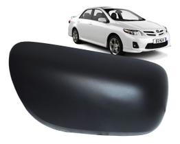 Capa preta retrovisor externo lado direito (passageiro) corolla 2008 2009 2010 2011 2012 2013