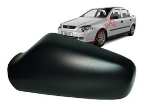 Capa preta retrovisor externo lado(motorista) esquerdo astra 1999 2001 2002 2003 2004 2005 2006 2007