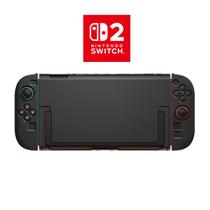 Capa preto fosco nintendo switch 2 case proteçao ns2 acessório