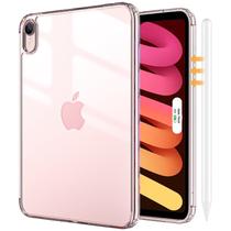 Capa ProCase para iPad mini 7/6 Transparente Rosa Capa ProCase para iPad mini 7/6 Transparente Rosa