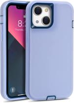 Capa projetada para iPhone 13, resistente à prova de choque antiqueda para iPhone 13, capa de telefone de camada dupla 2 em 1 à prova de quedas para homens e mulheres 6,1 polegadas (lilás/azul marinho) lilás/azul marinho Capa projetada para iPhone 13, resistente à prova de choque antiqueda para iPhone 13, capa de telefone de camada dupla 2 em 1 à prova de quedas para homens e mulheres 6,1 polegadas (lilás/azul marinho) lilás/azul marinho