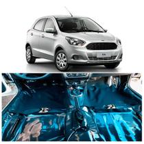 Capa Proteção Assoalho Vinil grafite Novo Ford Ka 2014/2020