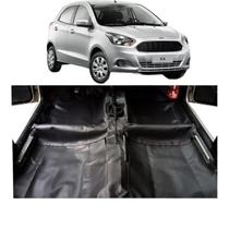 Capa Proteção Assoalho Vinil grafite Novo Ford Ka 2014/2020