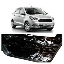 Capa Proteção Assoalho Vinil Preto Novo Ford Ka HATCH SEDAN
