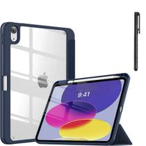 Capa proteção + caneta para iPad 10 2022 A2696 A3162 A2777
