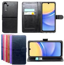 Capa Proteção Capinha Carteira Para Galaxy A15 M15 Flip Case - Mustangshop