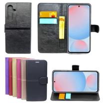 Capa Proteção Capinha Carteira Para Galaxy S24 Fe Flip Case - Mustangshop