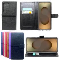 Capa Proteção Capinha Carteira Para Galaxy S25 Ultra Case