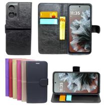 Capa Proteção Capinha Carteira Para Moto G35 Flip Case