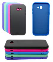 Capa Proteção Capinha Para Galaxy A7 2017 Aveludada Silicone