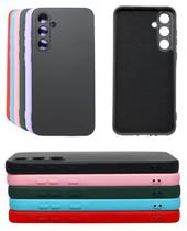 Capa Proteção Capinha Para Galaxy M35 Aveludada Silicone