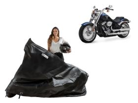 Capa Proteção Cobrir Moto Harley Davidson Fat Boy