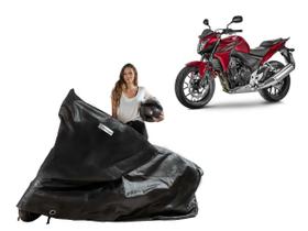 Capa Proteção Cobrir Moto Honda CB 400/ 450/ 500 Capa Proteção Cobrir Moto Honda CB 400/ 450/ 500