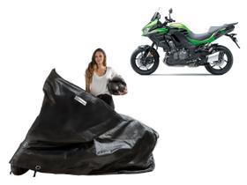 Capa Proteção Cobrir Moto Kawasaki Versys Touring Capa Proteção Cobrir Moto Kawasaki Versys Touring