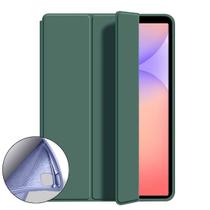Capa proteção com slot pencil para Samsung G. S11 11" 2025 Cor escolhida:Verde