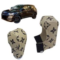 Capa Proteção Couro Câmbio Automático Jeep Compass 2016 Á 2025